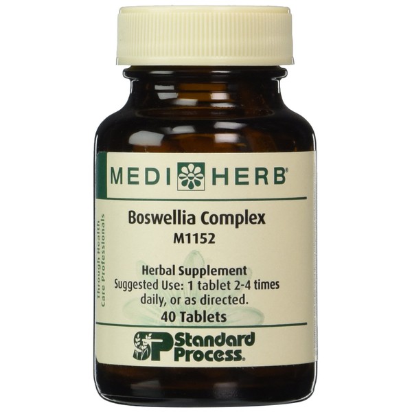 Standard Process Mediherb- Boswellia Complex 40 Tablets
