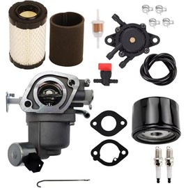 carburetor carb for JOHN DEERE S130 22HP V-twin Gas Riding lawn mower witj air filter fuel pump