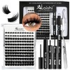 Wispy Lash Clusters Kit Natural Eyelash Clusters Kit, 10-18mm D
