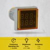 LED Voltage Display Panel Mount Volt Amp Meter, AD101-22VAMS 22mm