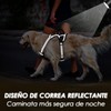 SlowTon Arnés de Perros Grande Mediano Pequeño, Ajustable Anti Tirones