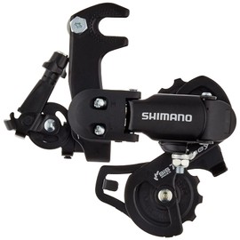 Shimano ERDFT35AB TOURNEY Rear Derailleur (MTB) RD-FT35A-B Reverse Claw Bracket Type (Front Single Compatible)