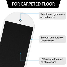 2 Pack Pull Furniture Slides,Large Furniture Sliders,Furniture Movers Sliders,Carpet Movers, Table Desk Movers,for Moving Heavy Furniture,Cabinets,Safes,and More on Carpeted Floors, 2.5’ Length