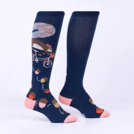 Sock It to Me Feeling Squirrelly Women's Knee High Socks Size 9-11 Sock It To Me Fashion New