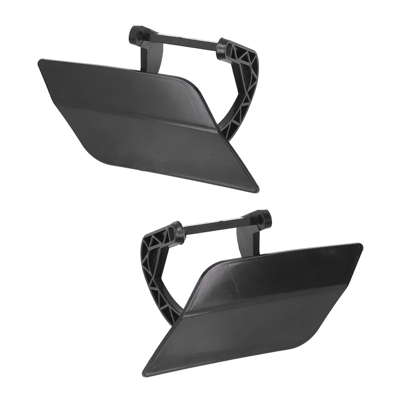 1 Pair Left Right Bumper Headlight Washer Nozzle Cover Bumper