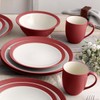 Noritake Colorwave Raspberry 16-Piece Set - Curve, Service for 4