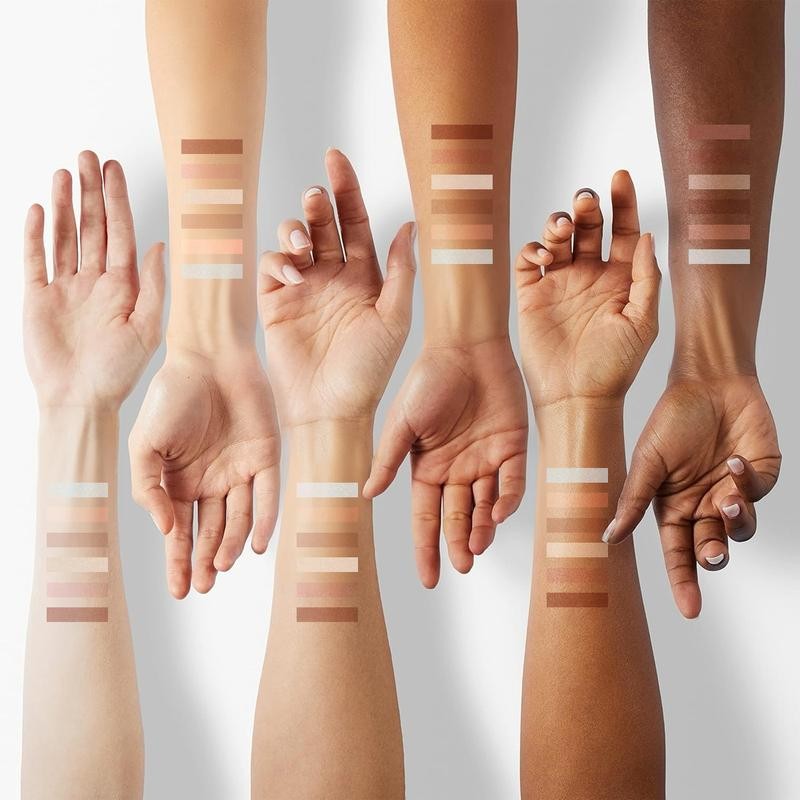 MilleFee Monet's Painting Eyeshadow Palette Makeup Cosmetics - Color: 06