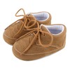 ESTAMICO Baby Boys Sneakers Soft PU Prewalker Infant Anti Slip