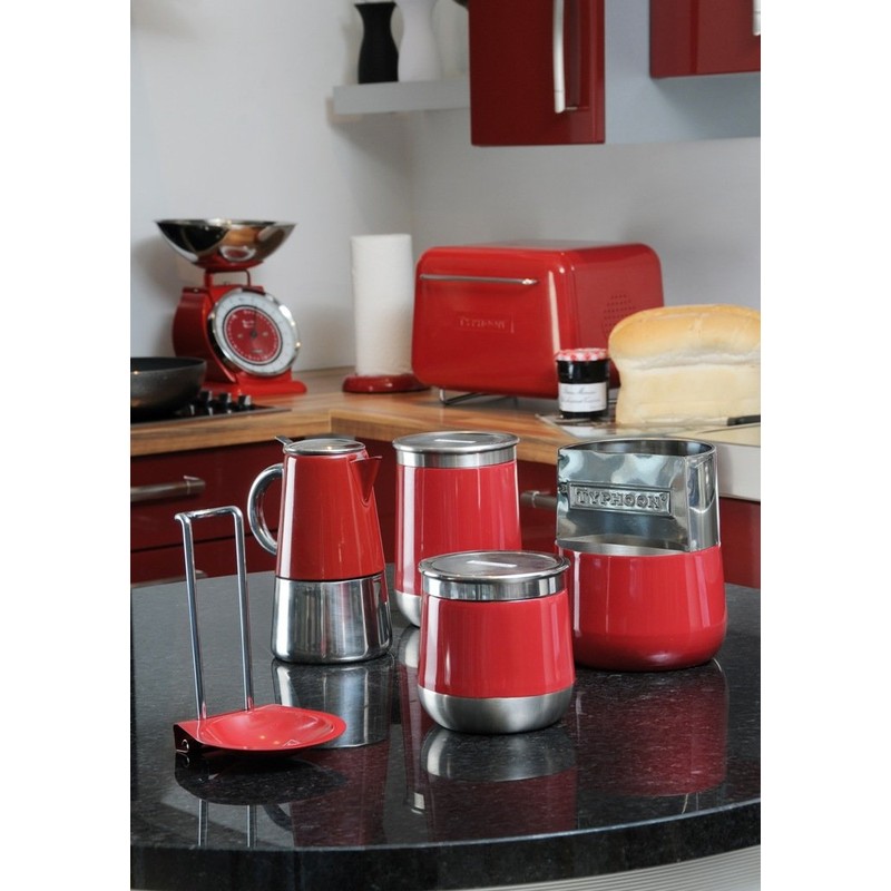 Typhoon Retro Black Stainless Steel Kitchen Scale