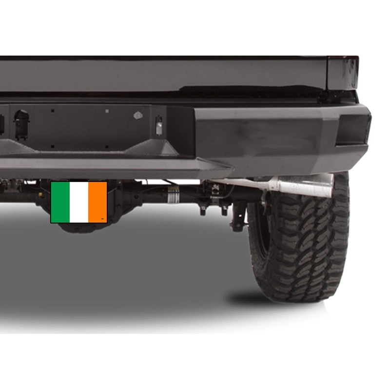Rogue River Tactical Irish Flag Trailer Hitch Cover Plug Gift