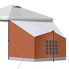 KAMPKEEPER Side Tent,Camping Tent for 10' x 10' Pop Up