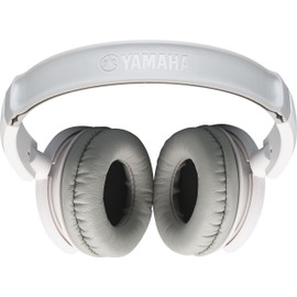 Yamaha HPH-100WH Headphones White - Closed On-Ear Headphones for Unique Sound & Dynamic Sound - Ideal as Accessories for Yamaha Keyboards & Digital Pianos