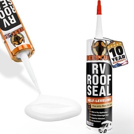 BEEST Self-Leveling RV Roof Sealant - 10 Oz for Waterproof Protection