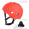 2.Tontron Water Helmet (Matte Red, Large)
