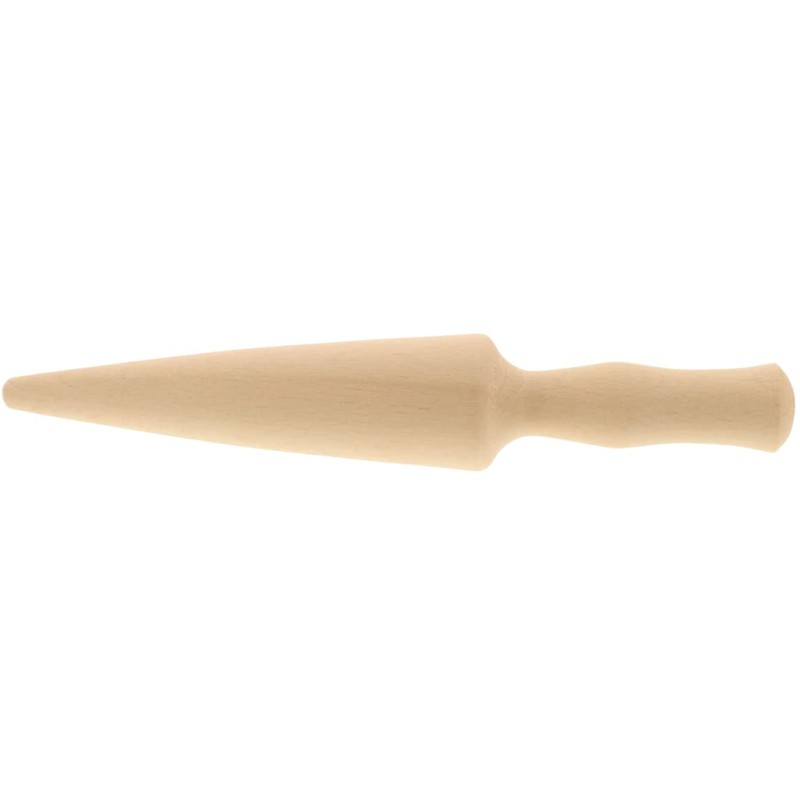 Teemando® Wooden Waffle Horn or Planting Wood for Homemade Waffle