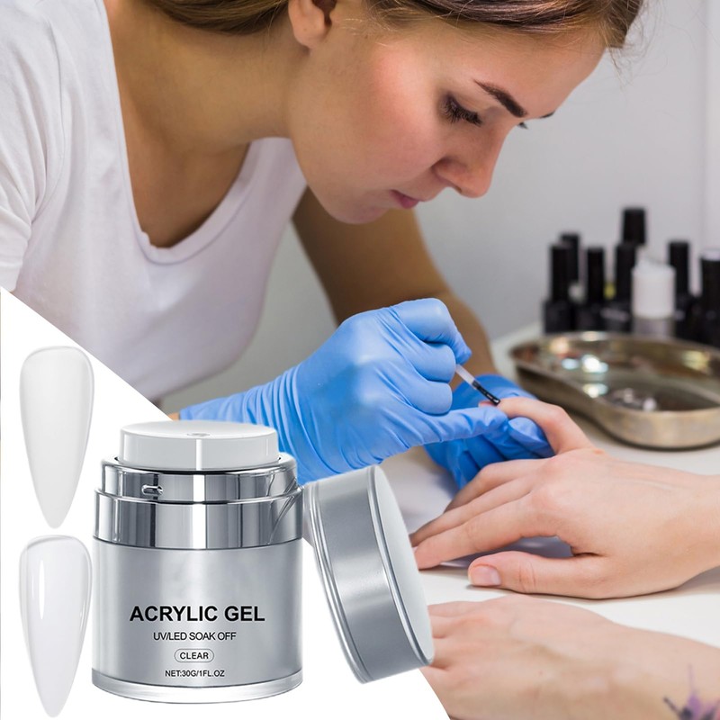 Nail Extension Gel,30g Nail Strengthening Gel | Manicure Hardener for