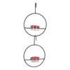 3 Pcs Hummingbird Feeder Metal Hanging Bird Feeder for Outdoor