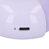 Electric Nail Clipper Round Anti Pinch USB Rechargeable Safety Electric