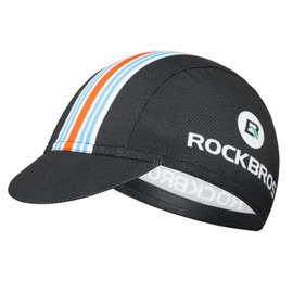 ROCKBROS Bicycle Cap Spring Summer UV Protection Bicycle Underhelmet Hat for Outdoor Sports Cycling Climbing Fishing Unisex, Rainbow Black