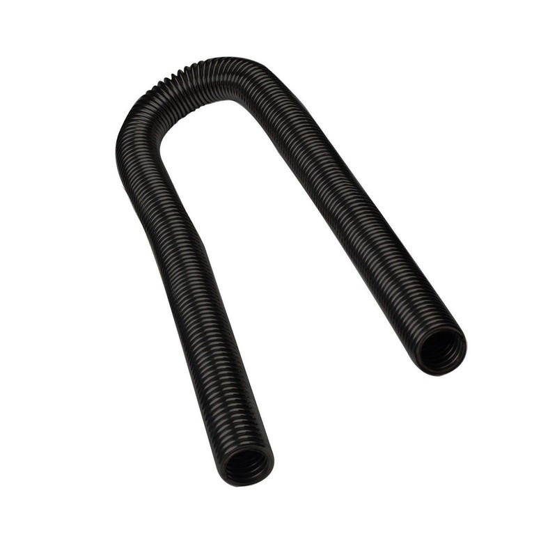 48" Black Stainless Steel Radiator Flexible Coolant Hose Kit With