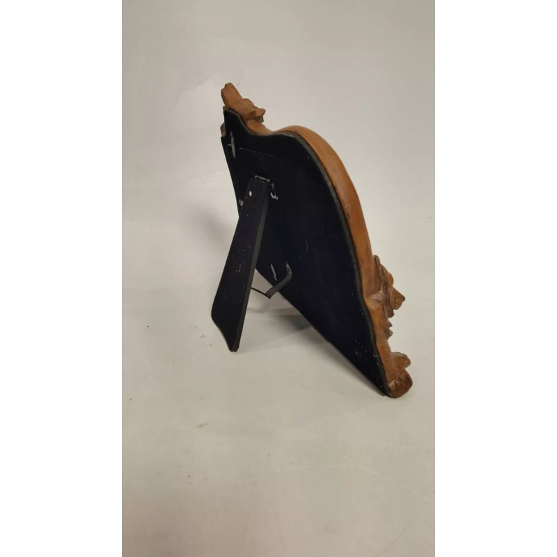 Wolf NW020 Wolf Photo Frame Carving Work with wolves +