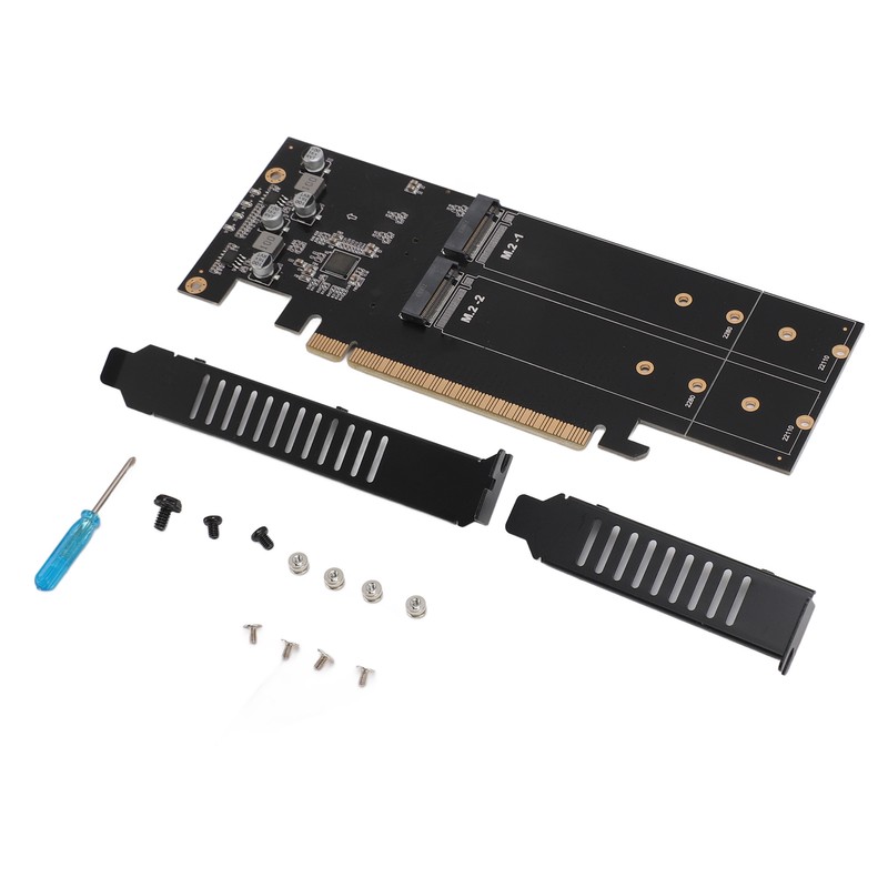 Quad M.2 NVMe to PCIe 4.0 X16 Adapter 4 Port