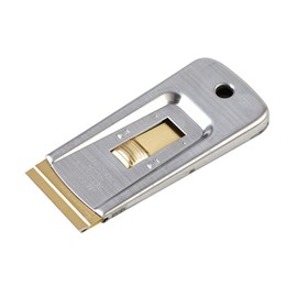 WEUPE Razor Blade Scraper Tools (Set of 1), Window Scraper, Glass Cooktop Scraper & Paint Scraper, Car Decal, Sticker and Glue Remover Razor Holder with 5 Replaceable Single Edge Blades