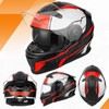 OUMURS Modular Motorcycle Helmets Full Face Flip up Street Bike