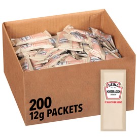 Heinz Horseradish Sauce Single Serve Packet (0.4 oz Packets, Pack of 200)