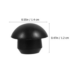 Tapones De Llenado De Aceite Para Gato HidráUlico, 25 Piezas, Tapones De Goma Universales Para Gatos HidráUlicos Horizontales, Sellado ÓPtimo Y FáCil InstalacióN, Negro