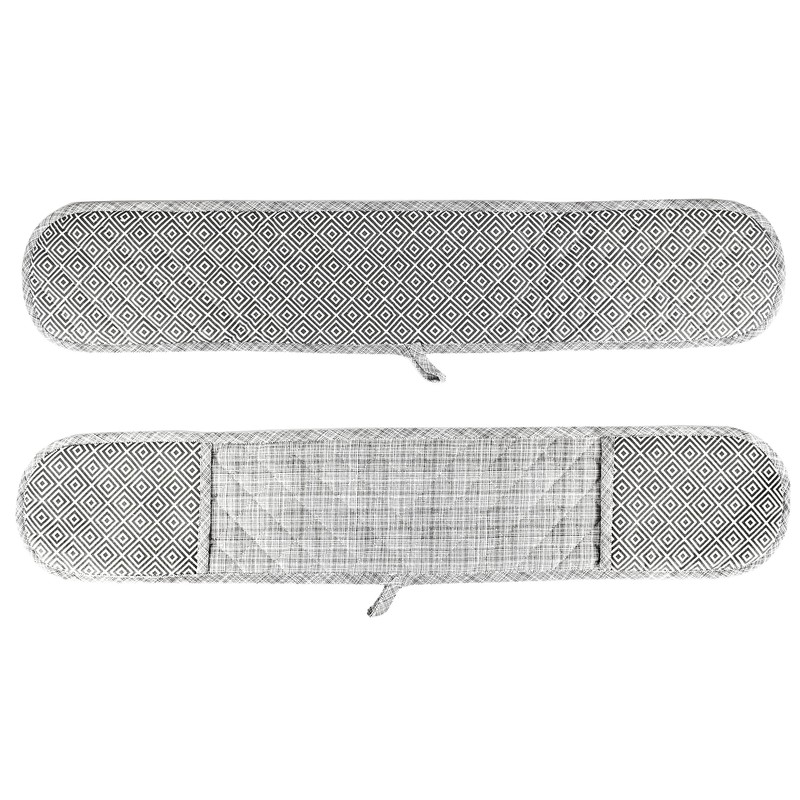 Clay Roberts Oven Gloves, Light Grey, Double Oven Mitts, Heat