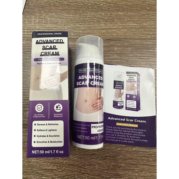 Advanced Silicone Scar Gel – Professional Scar Removal Gel for