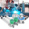 WX‑55X‑2L Argon Regulator Dual Tube Gas Flowmeter Pressure Reducer CGA540