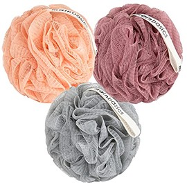 MainBasics Esponja de lufa para baño (juego de 3 unidades)