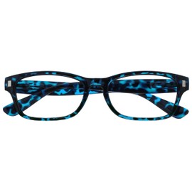 Die Lesebrille Unternehmen Blau Schildpatt Leser Herren Frauen R10-3 +1,00