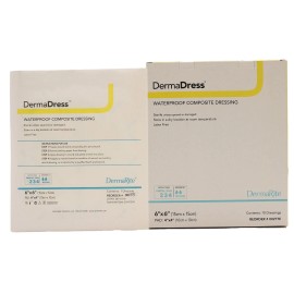 DermaDress Composite Dressing, 6 x 6 inch (BX/10)