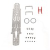 RC Car Chassis Plate Narrow Vertical High Traction Carbon Fiber