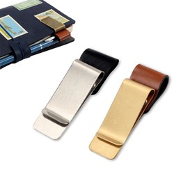 Samcos Pen Holder for Notebook, Set of 2, Holder Clip, Leather Pen Holder, Notebook/Office Supplies