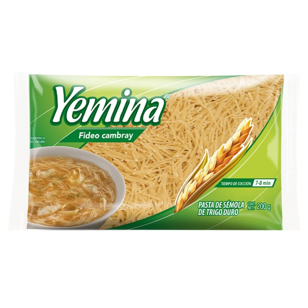 Yemina Sopa de Fideo Cambray 200 g