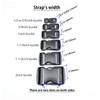 BOSWOAK Side Release Buckles Heavy Duty Plastic Buckle Clips Snaps