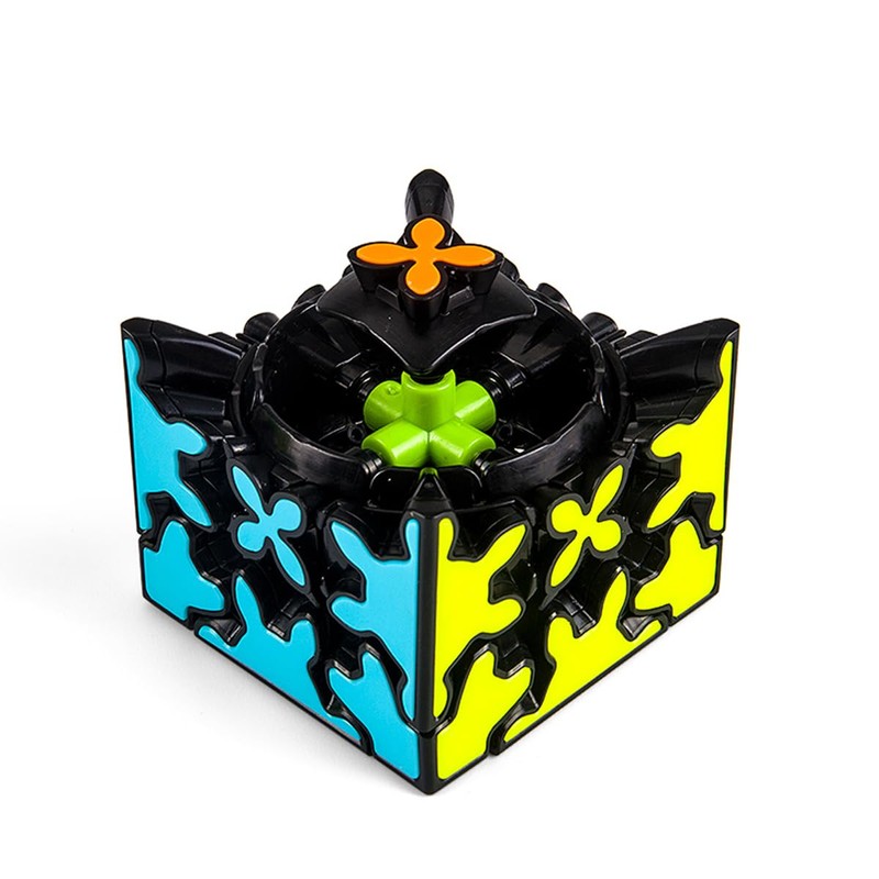 Gear 3x3x3 Speed Cube with Three-Dimensional Gear Structure