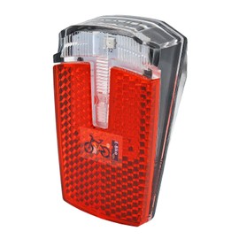 nean Bicycle E-Bike Rear Light with Reflector and StVZO Approval, 8 Candela