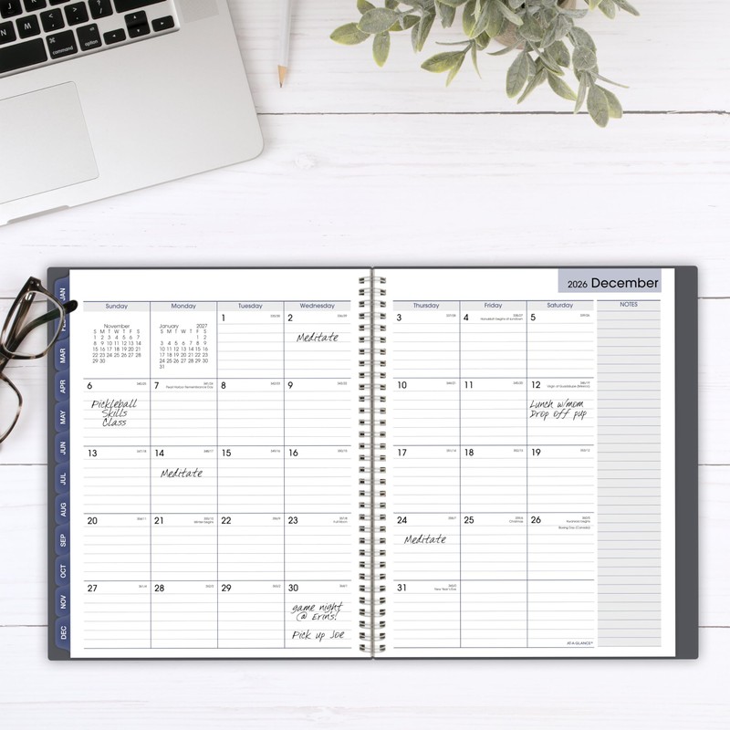 AT-A-GLANCE 2026 Appointment Book Planner, Weekly & Monthly, 8-1/2" x