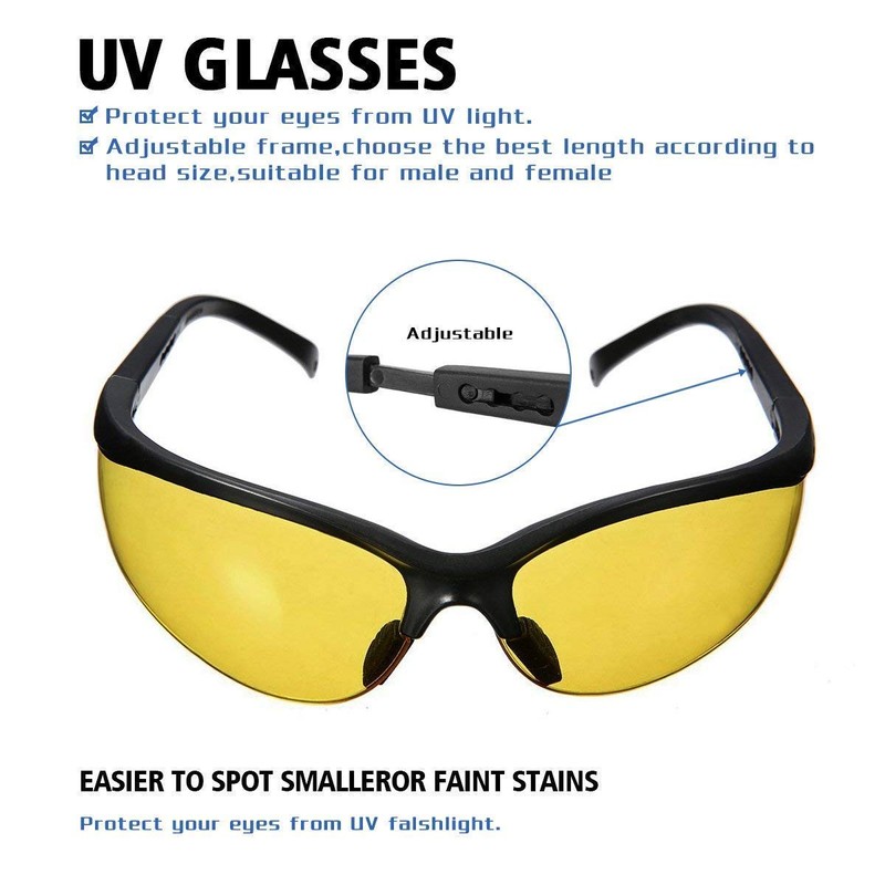 REALHUNLEE Air Conditioner UV Dye Leak Detector, Pro Auto Oil