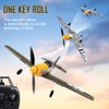 ANTSIR P51 RC Plane for Adults Kids, 4 Channel Remote