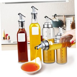 SHOWERORO Oil Spout for Bottles Wine Spout Pourer Leak Proof Design fits Most Bottles Non-Rust Material for Acidic Drinks
