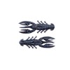 2.5" Scented Stealth Craw, Stealth Finesse Series by X Zone
