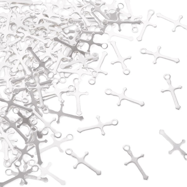 Beadthoven Cross Charms for Jewelry Making Crucifix Cross Pendants Mini
