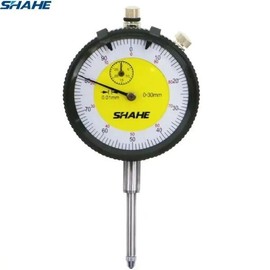 Shahe 아날로그 다이얼 게이지, 충격 방지 표시기, 정밀 도구, 상자 포함 0-30mm Shahe Analog Dial Gauge, Shockproof Indicator, Precision Tool, with Case 0-30mm
