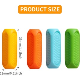 8 PCS Pencil Grip Original Pencil Grippers, Pencil Aid Grips for Kids Handwriting, Ergonomic Pen Grip for Righties & Lefties, Pencil Holder for Kids, Toddlers, Adults, Writing Tool with Finger Cushion